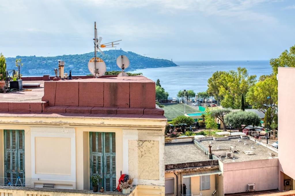#24 Marie-Claire Suite Sea View/Balcony/Ac/5Min Port Villefranche-sur-Mer Zewnętrze zdjęcie